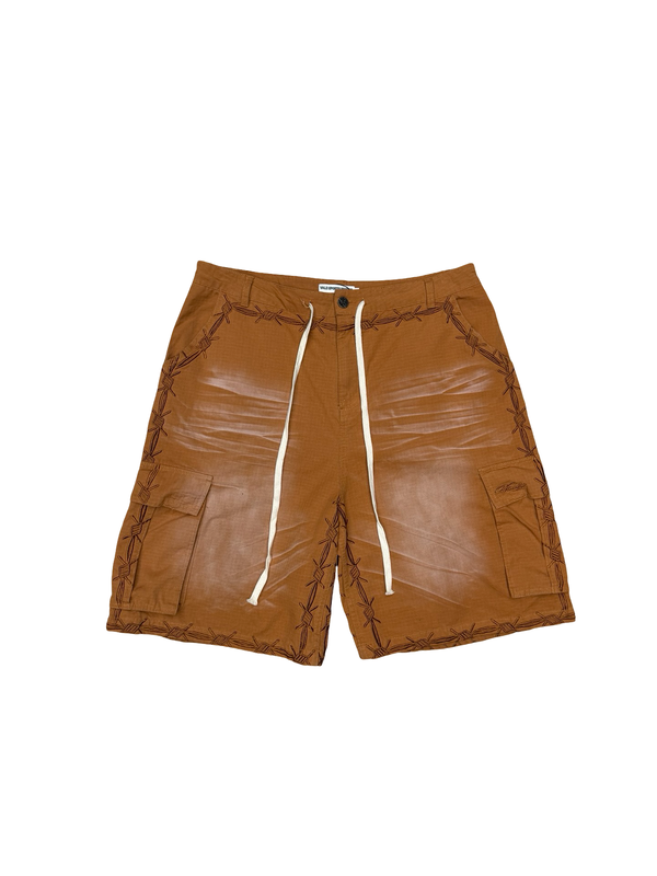 Vale Forever M&M Jorts Dirt Brown