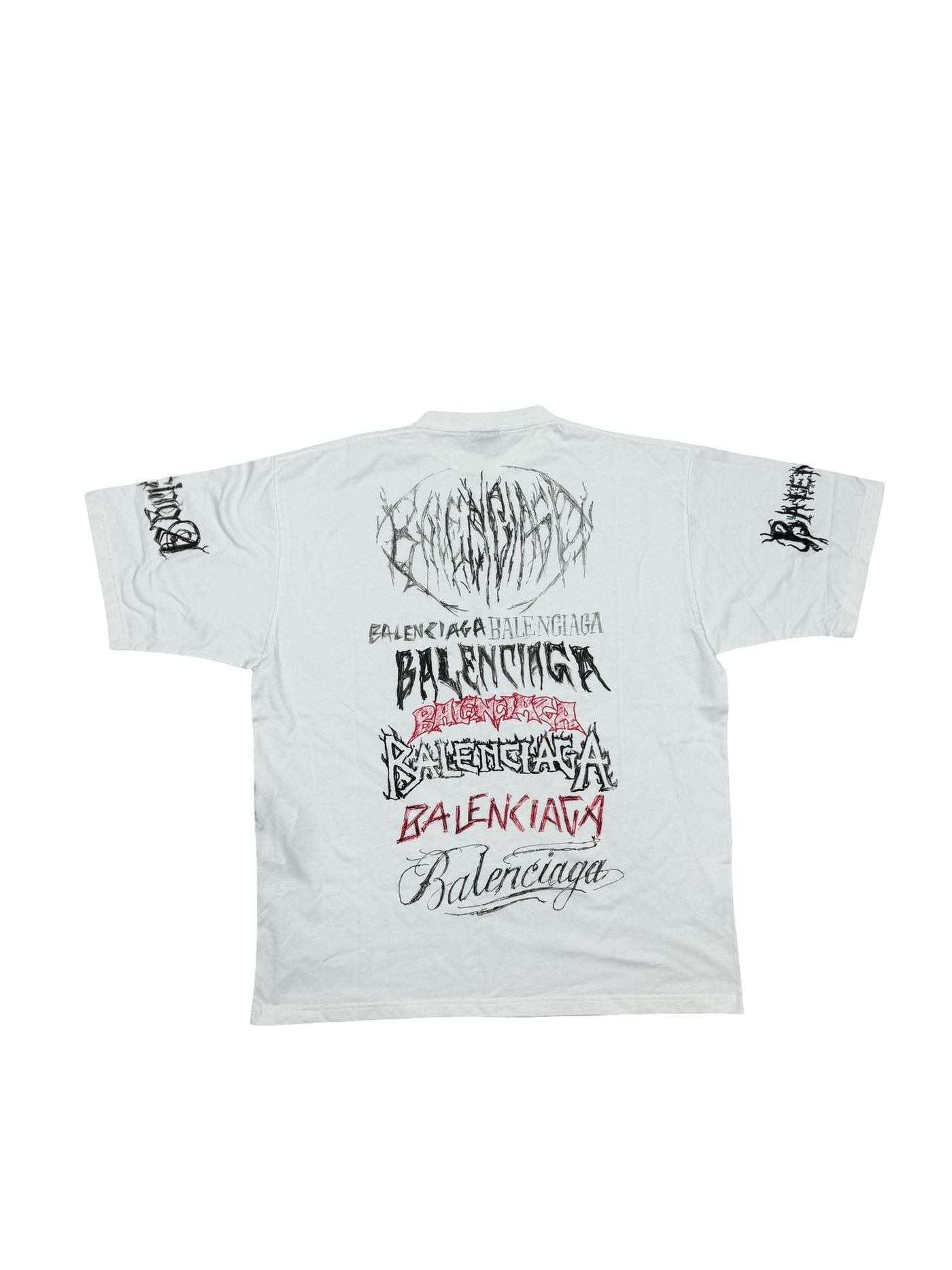 Balenciaga DIY Oversized Metal Tshirt