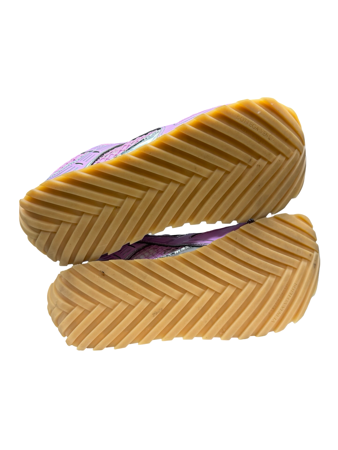 WMNS Bottega Veneta Orbit Gloss Silver