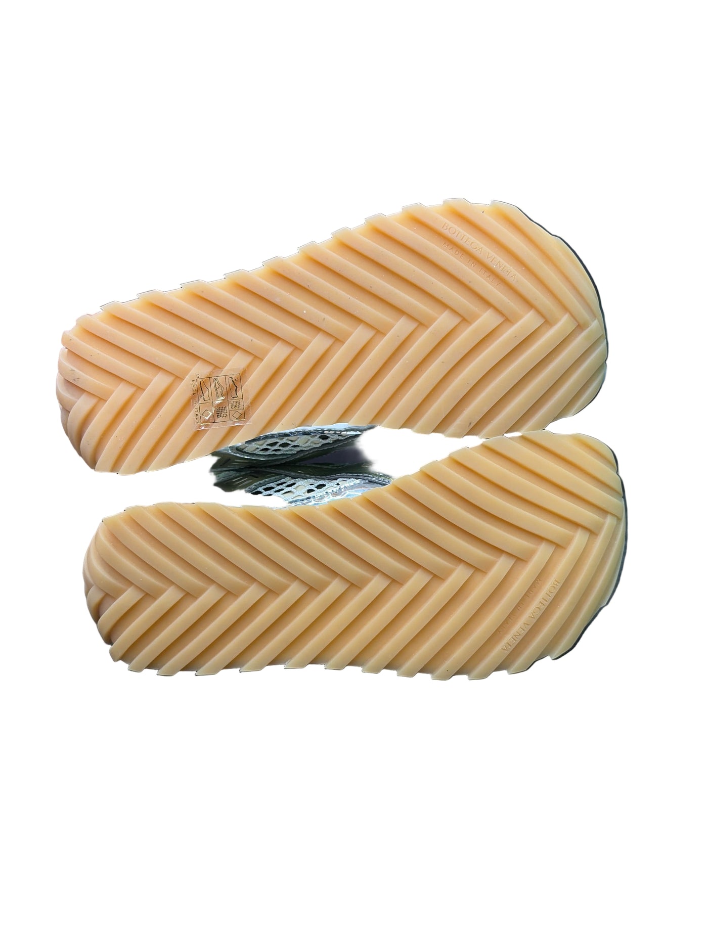 Bottega Veneta Orbit Sneakers Mud-White Silver