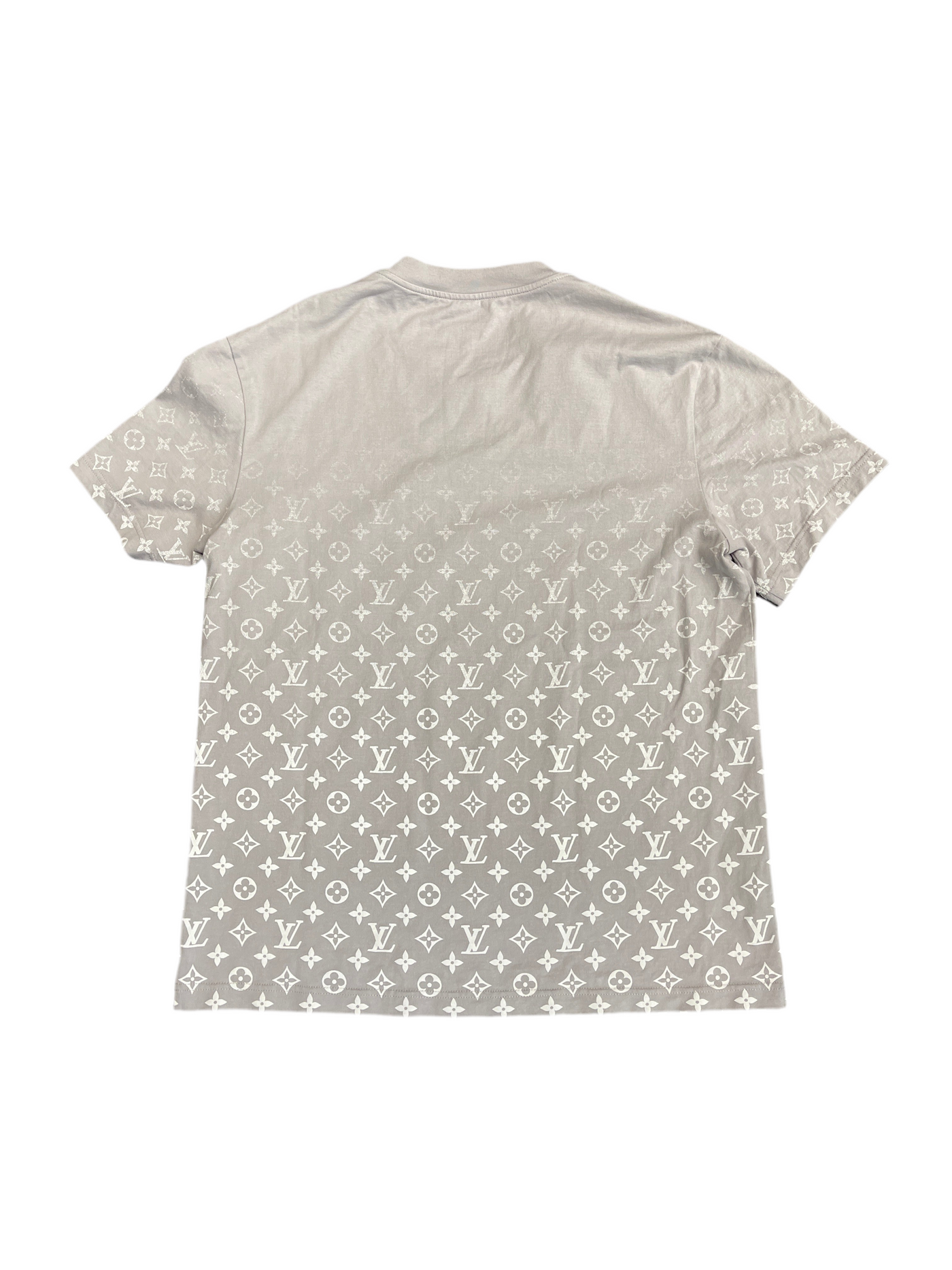 LV Monogram T-Shirt Grey White