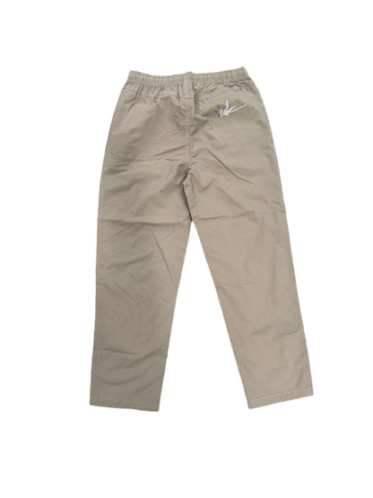 NewYrrk Green Parachute Pants Logo w/ White Green Crystal