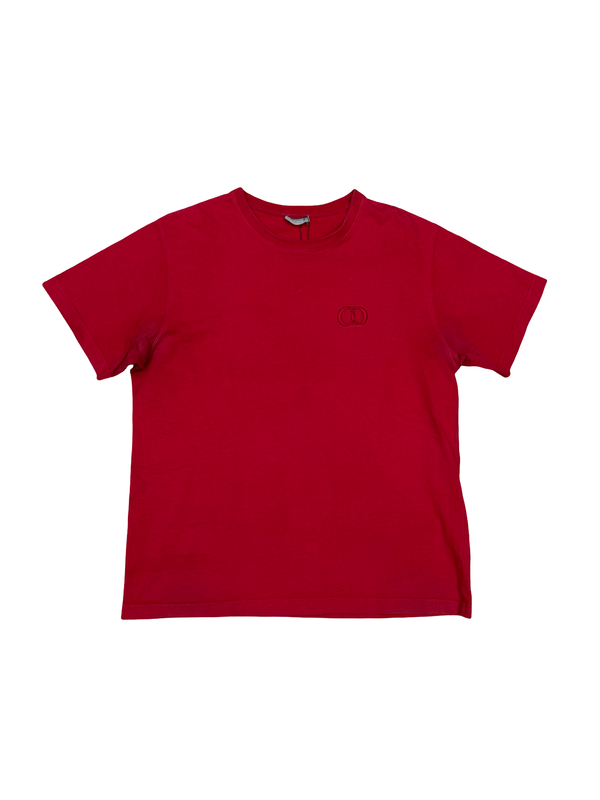 Dior CD Logo T-Shirt Red