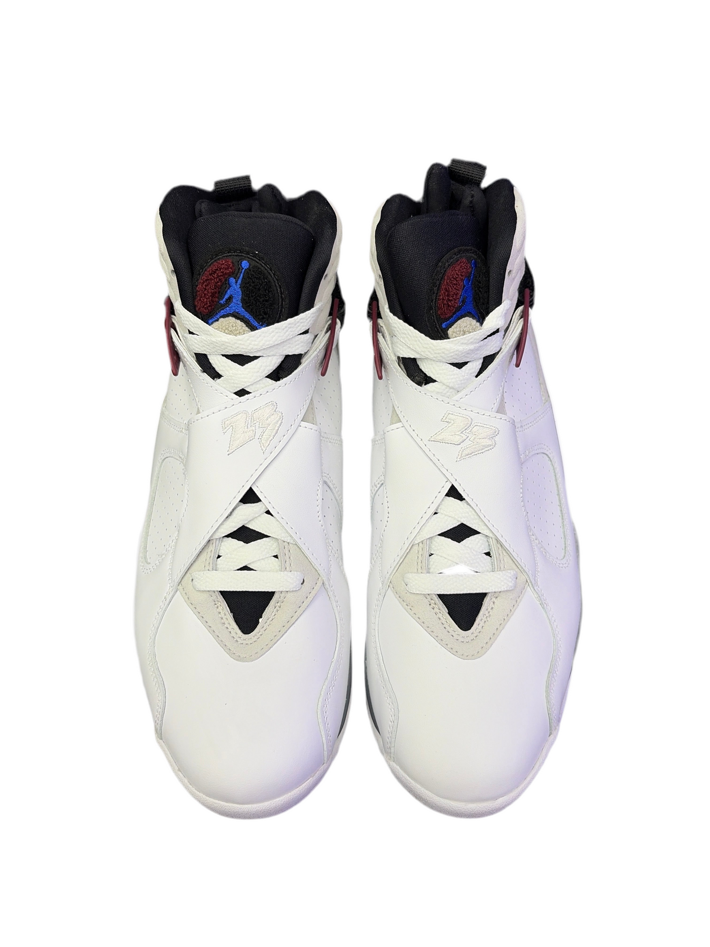 WMNS Nike Air Jordan 8 Retro White Burgundy