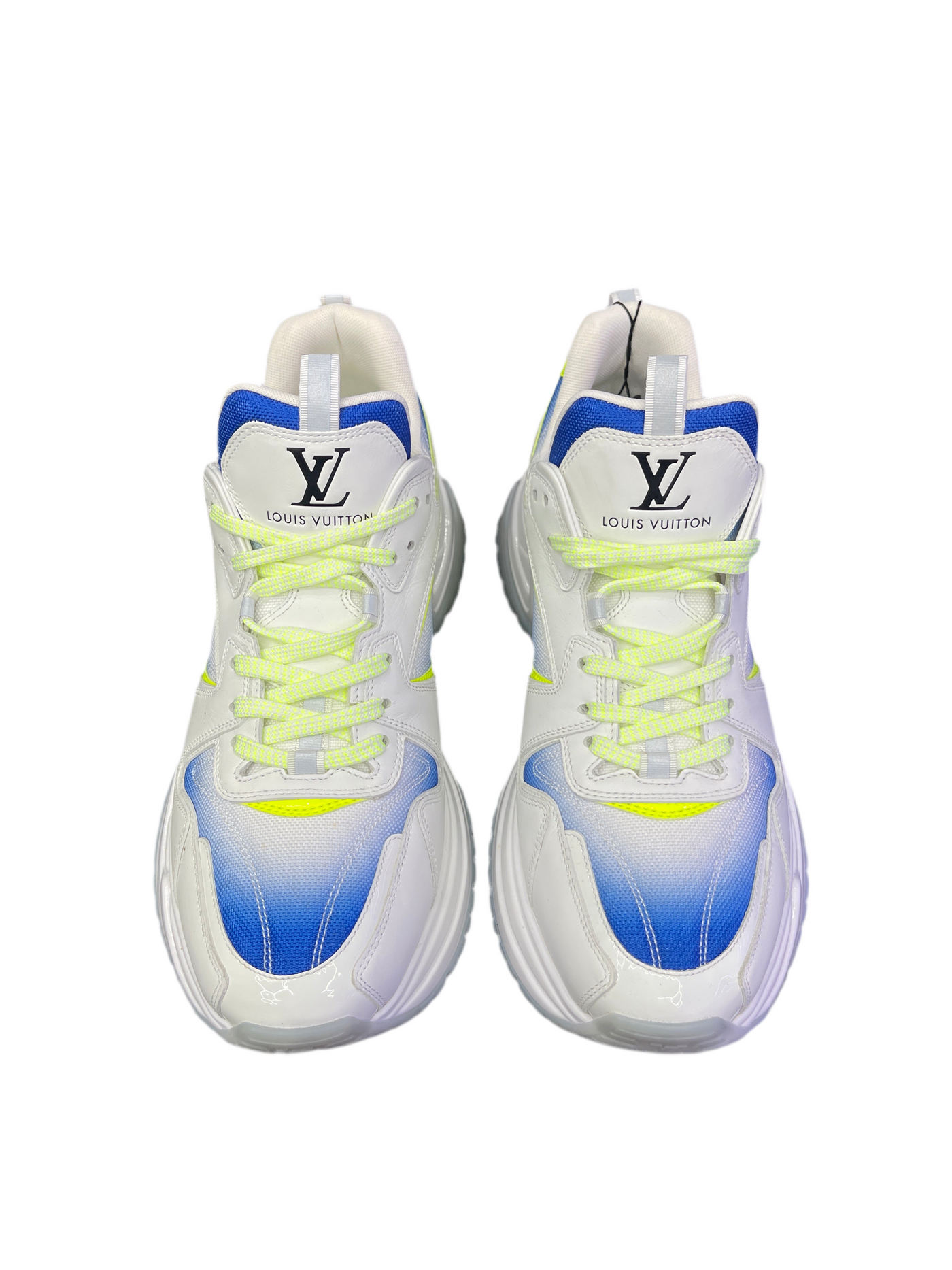 LV Run Away Pulse White Blue Yellow