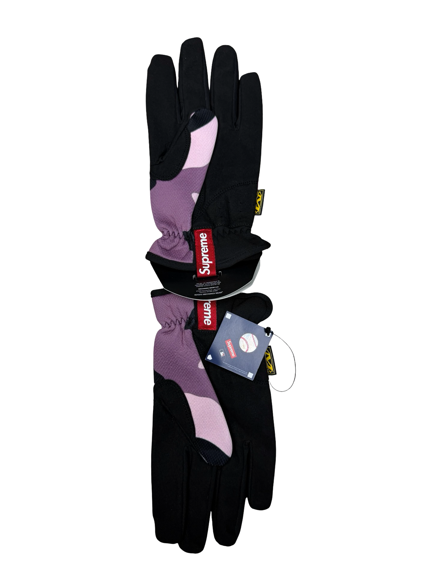 Supreme x Mechanix FastFit Pink Camo Gloves