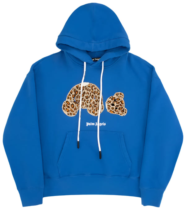 Palm Angels Leopard Bear Hoodie