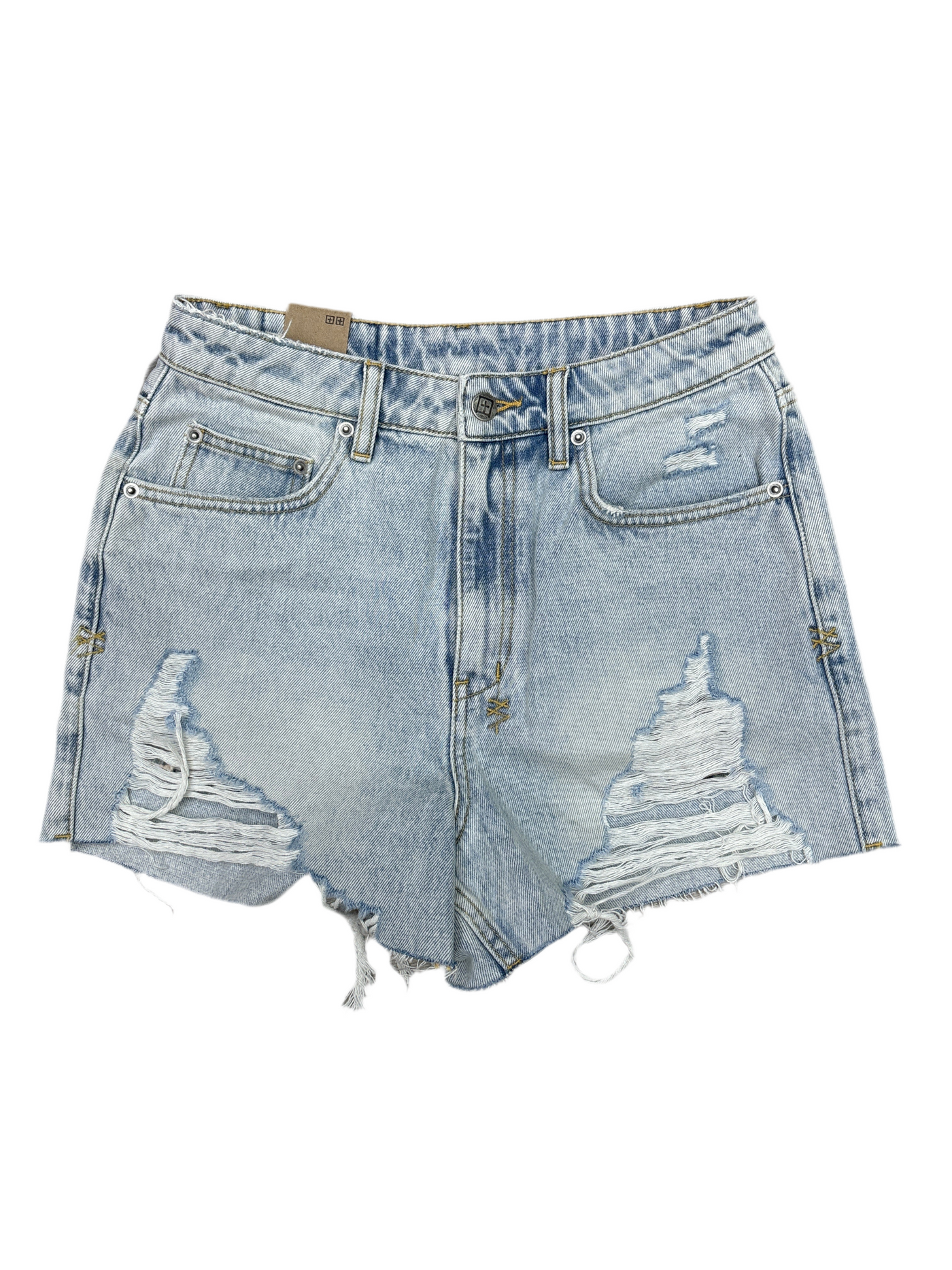 Ksubi Washed Denim Jean Shorts