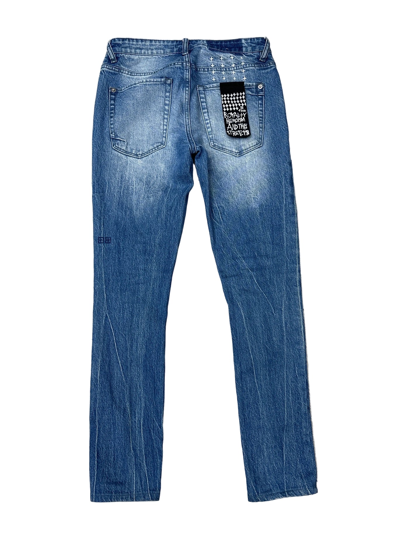 Ksubi Knee Patched Denim Jeans