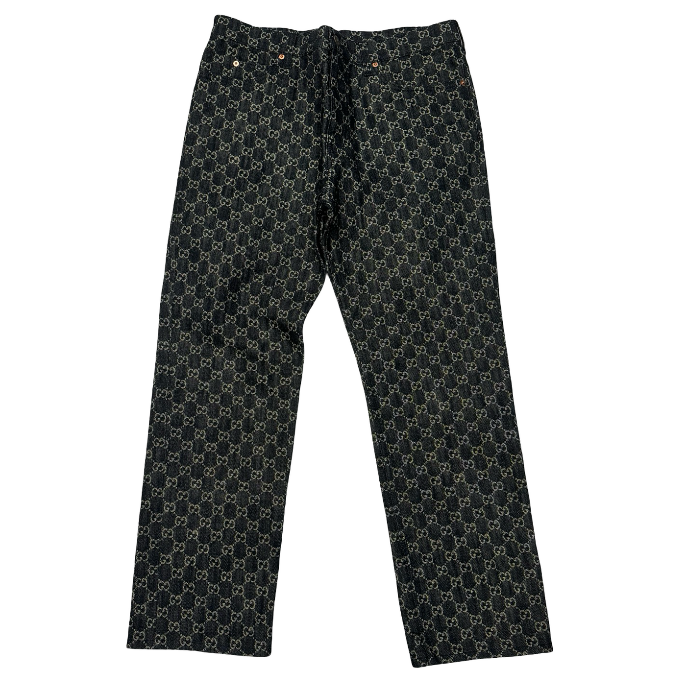 Gucci Washed GG Denim Jeans