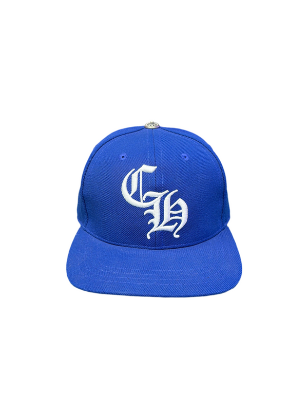 Chrome Hearts CH Logo LA Exclusive Snapback Dodger Blue