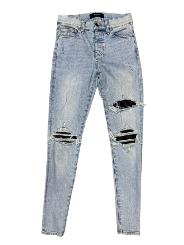 Amiri Black Patch Jeans