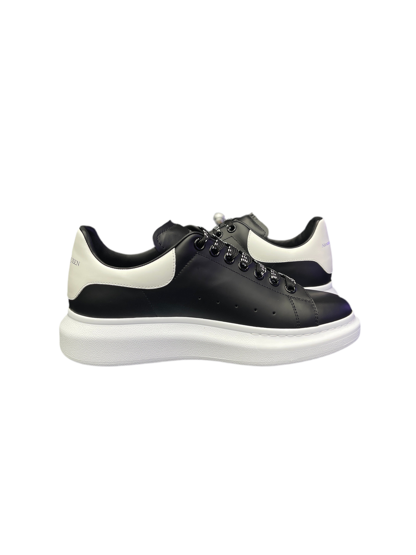Alexander McQueen Oversized Low Black White