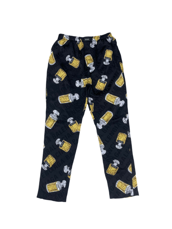 Balenciaga Le Dix Parfum Pajama Pants Black