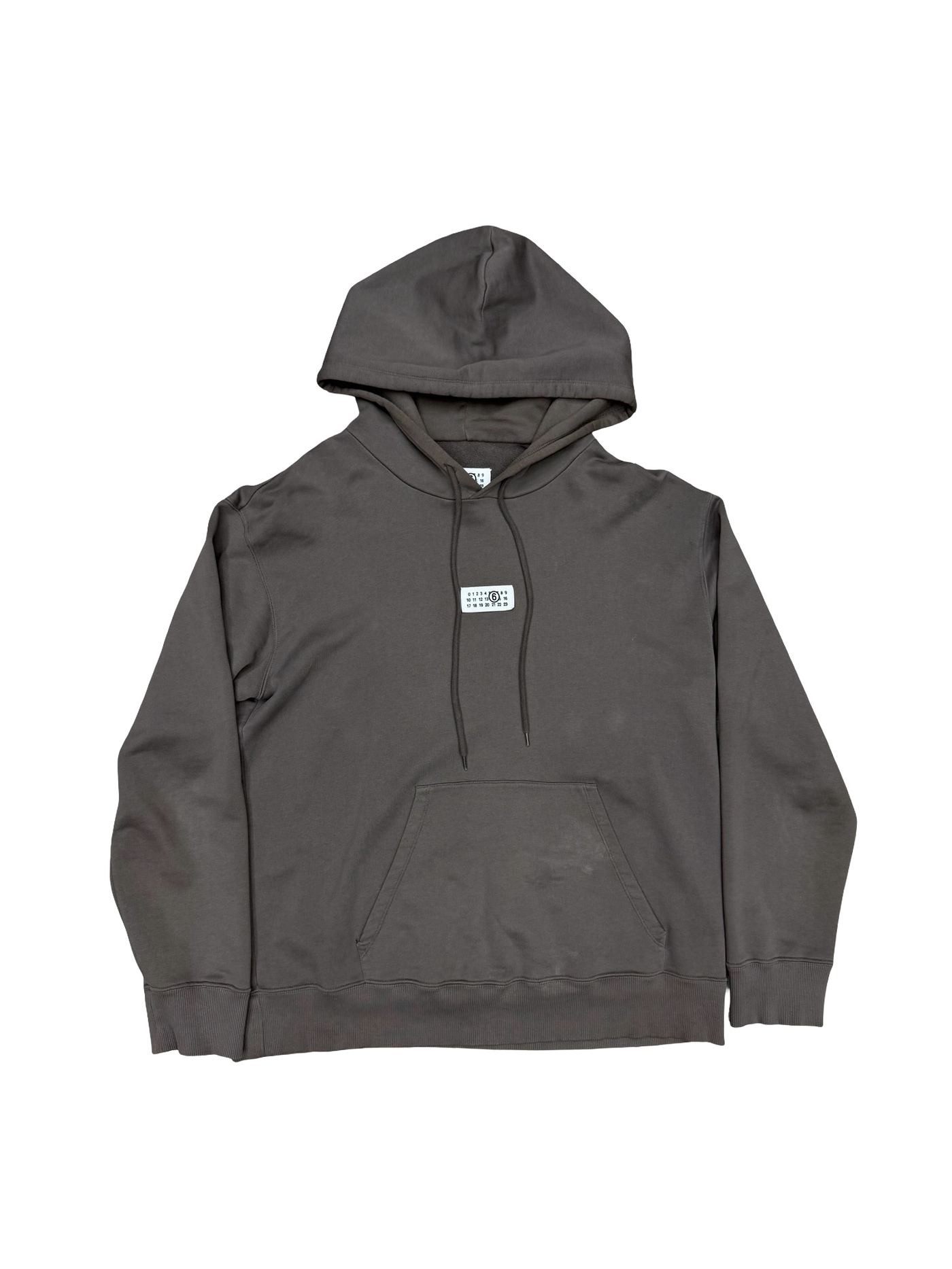 MM6 Maison Margiela Numeric Logo Patch Hoodie