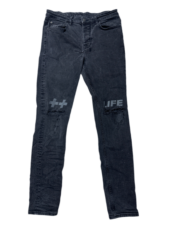Ksubi Black Chlitch Krow Jeans