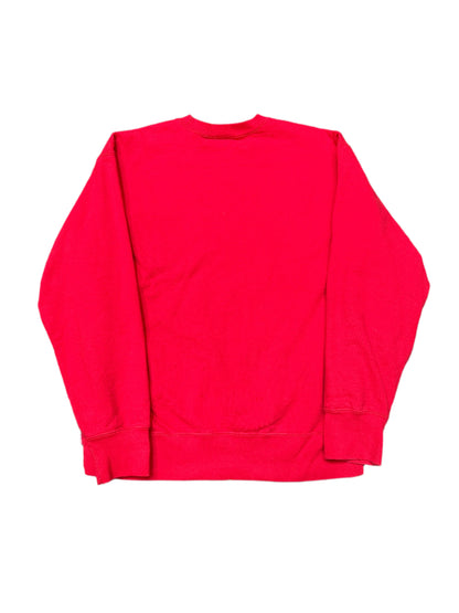Supreme Shattered Logo Crewneck Red