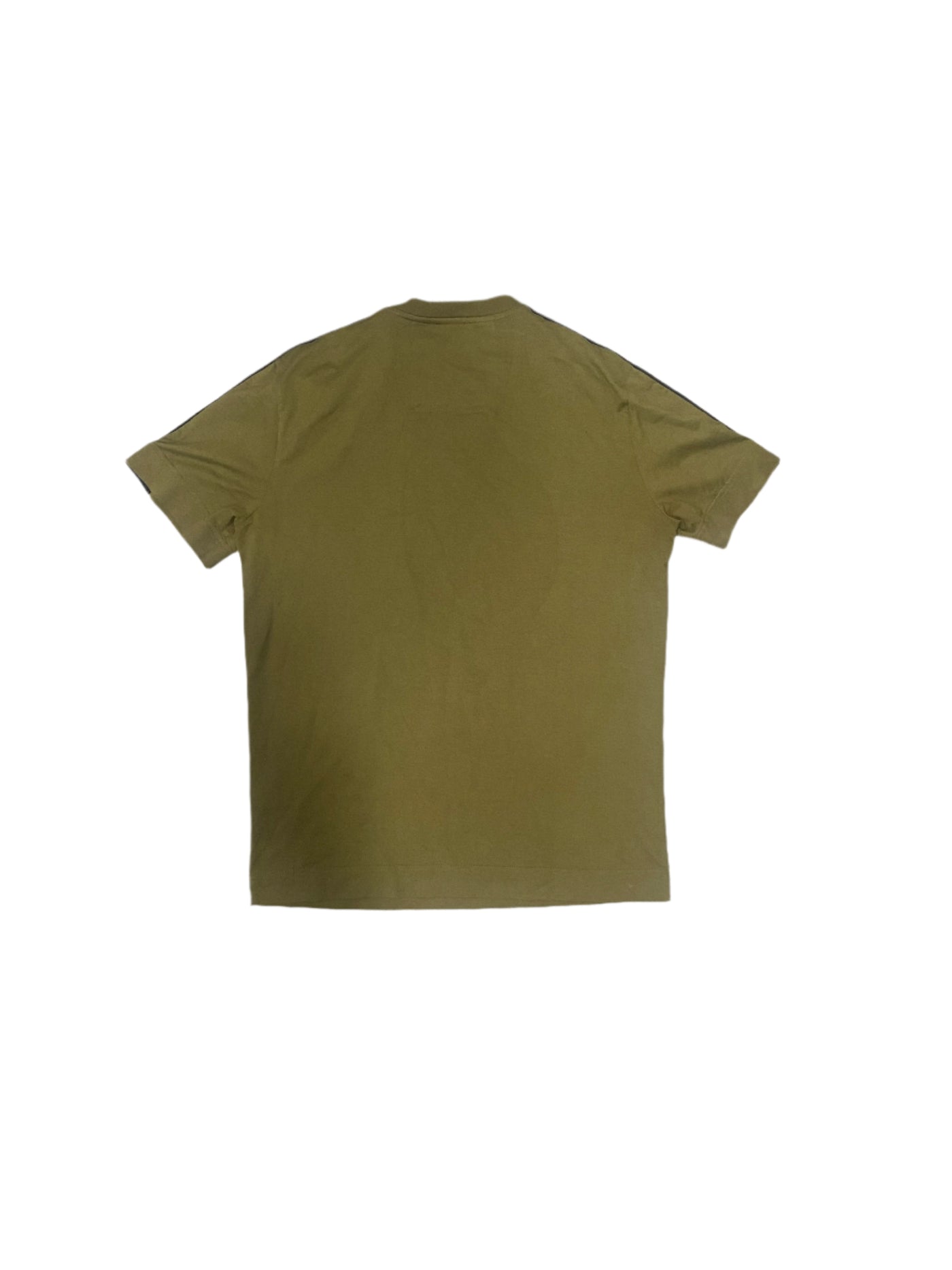 Givenchy Black Side Sleeve Logo T-Shirt Olive
