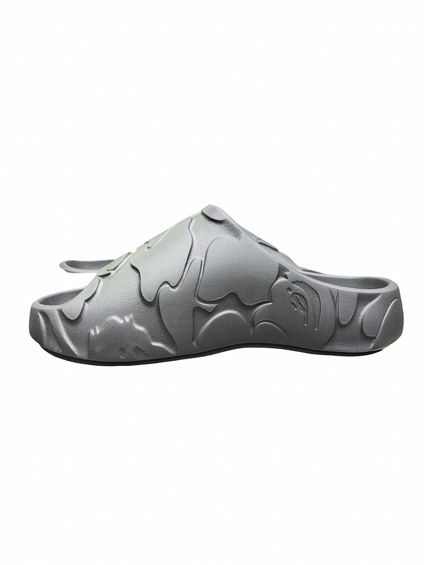 A Bathing Ape Slide #1 Black Solid Camo