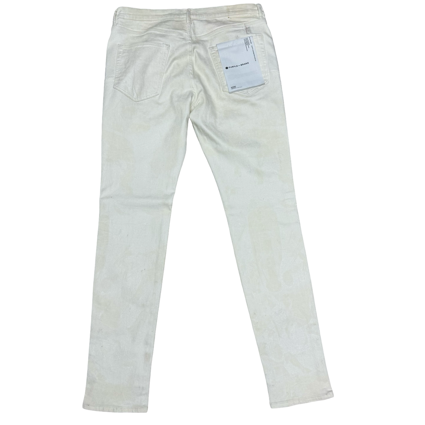 Purple Brand White Denim Jeans
