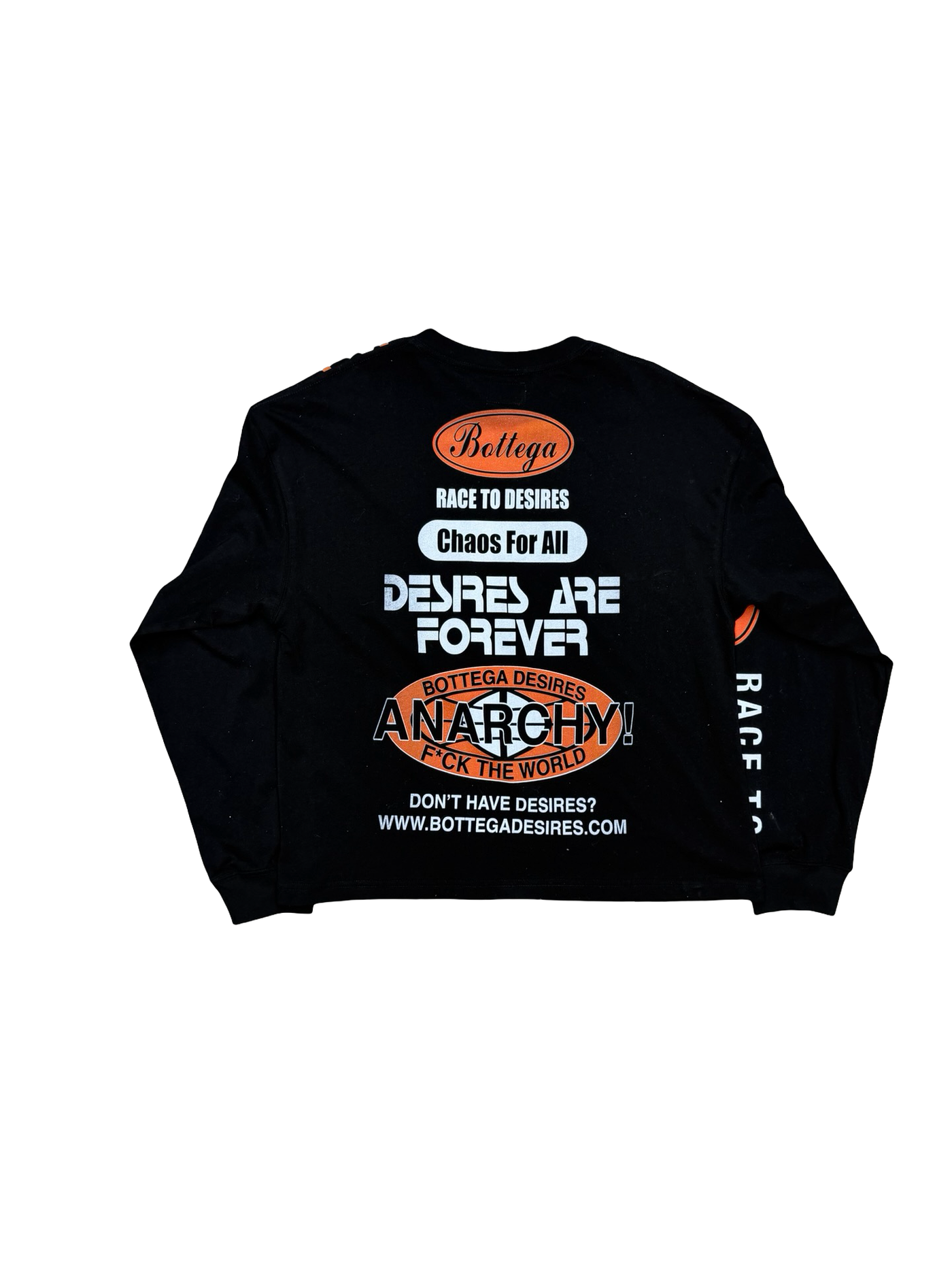 Bottega Desires Race to Desires Long Sleeve T-shirt