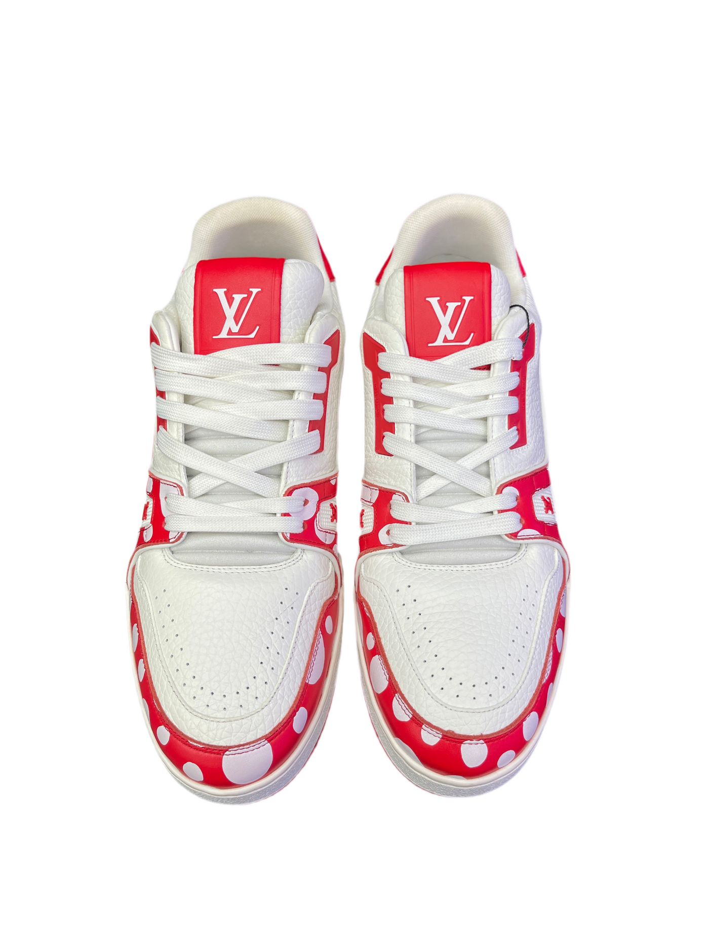 LV Trainer x Yayoi Kusama Red White