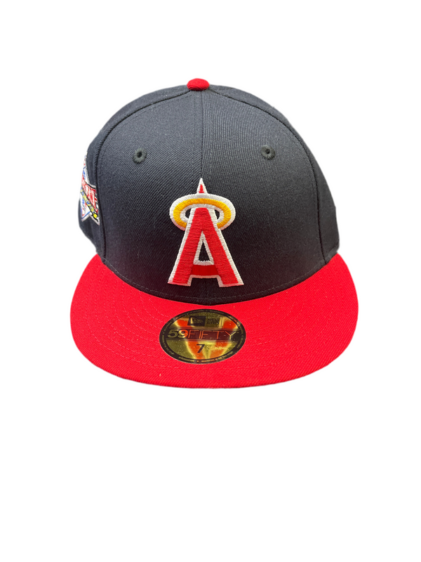 LA Angles All Star Game Cap Red & Black