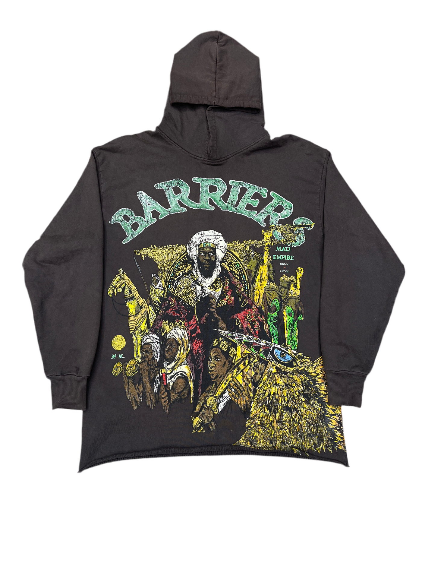 Barriers Mansa Musa Hoodie Brown