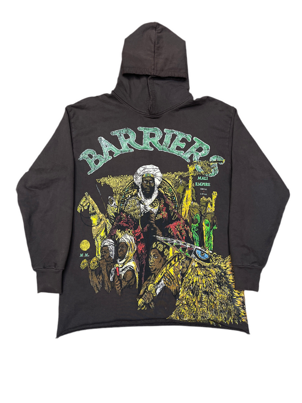 Barriers Mansa Musa Hoodie Brown