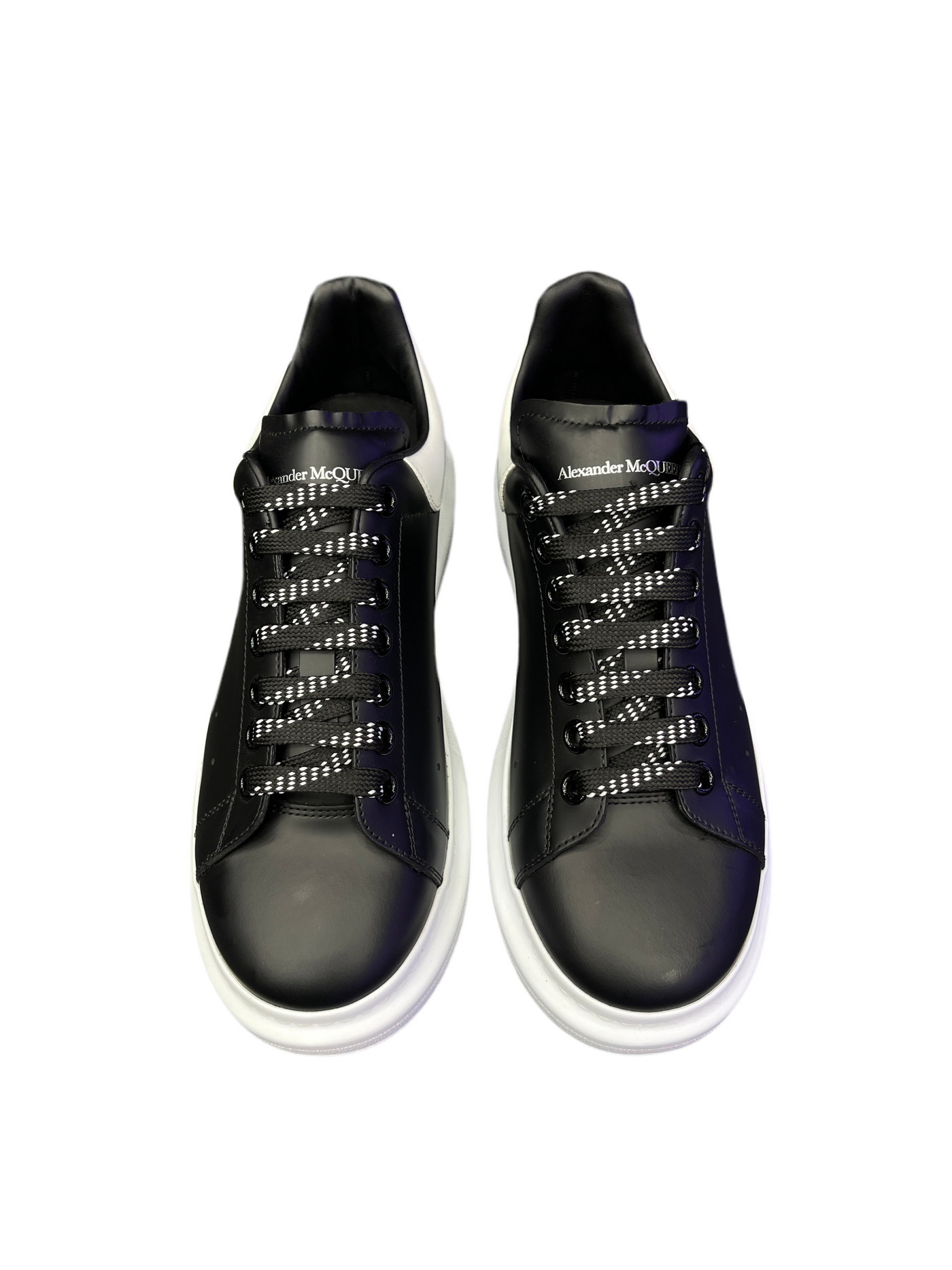 Alexander McQueen Oversized Low Black White