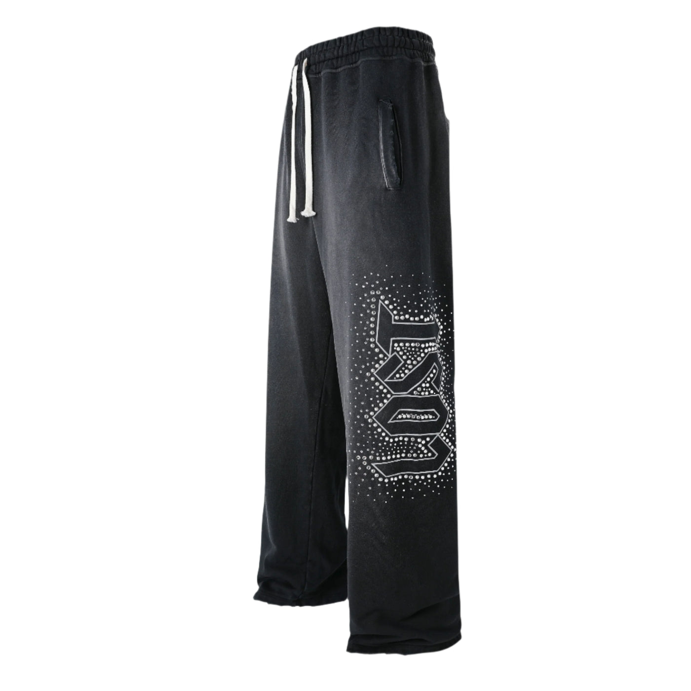 Lost Intricacy Inverse Sweatpants Black