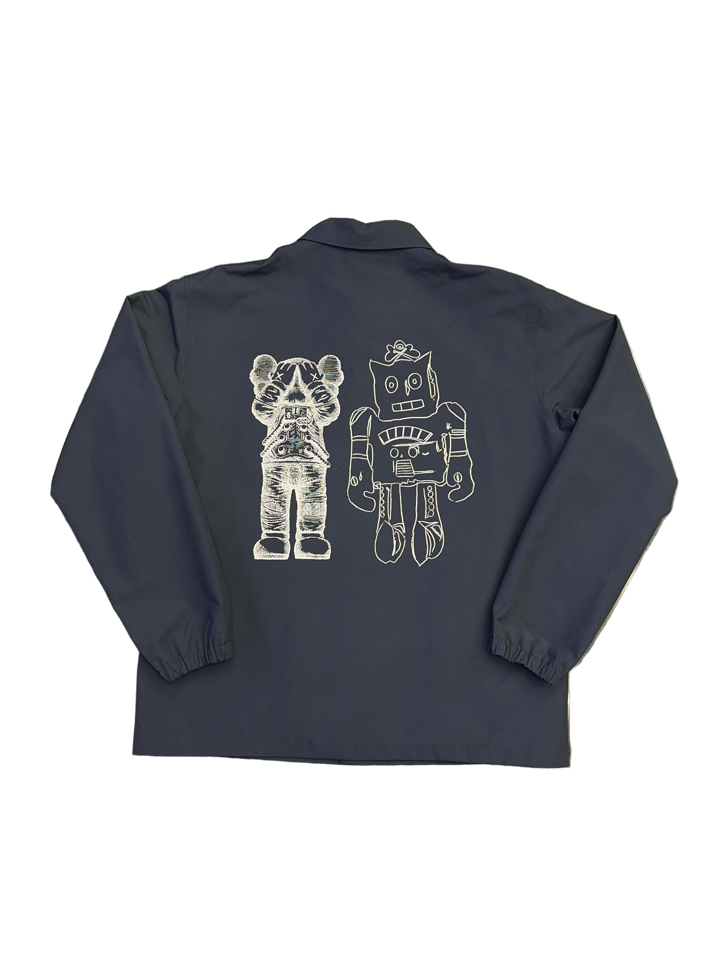 Uniqlo x KAWS x Warhol Coach Jacket Navy