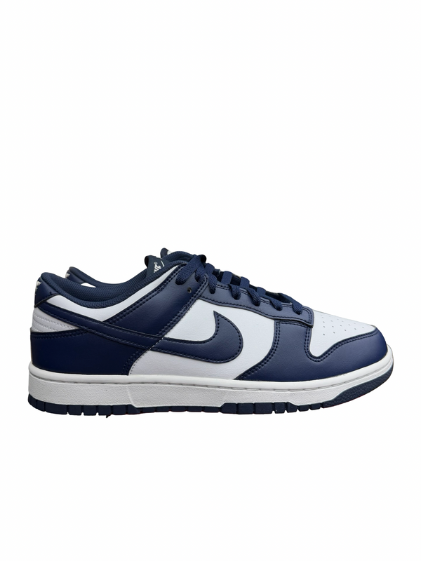 Nike Dunk Low White Midnight Navy