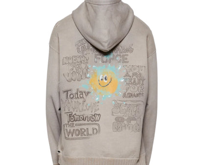 Maison Mihara Yasuhiro Vintage Like Hoodie Beige