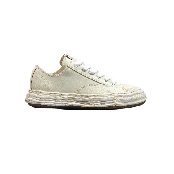 MMY Peterson Low White Crackle Sneakers