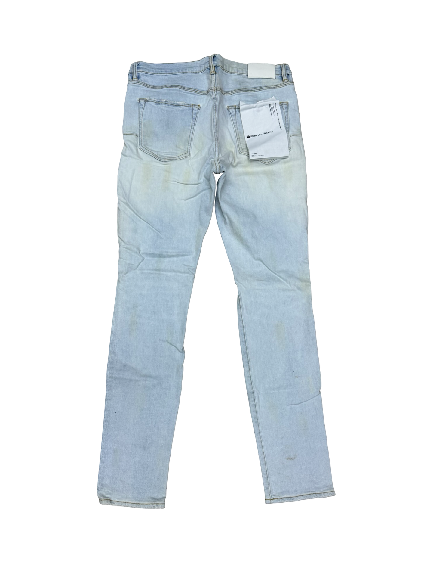 Purple Brand P001 Distressed Denim Light Indigo