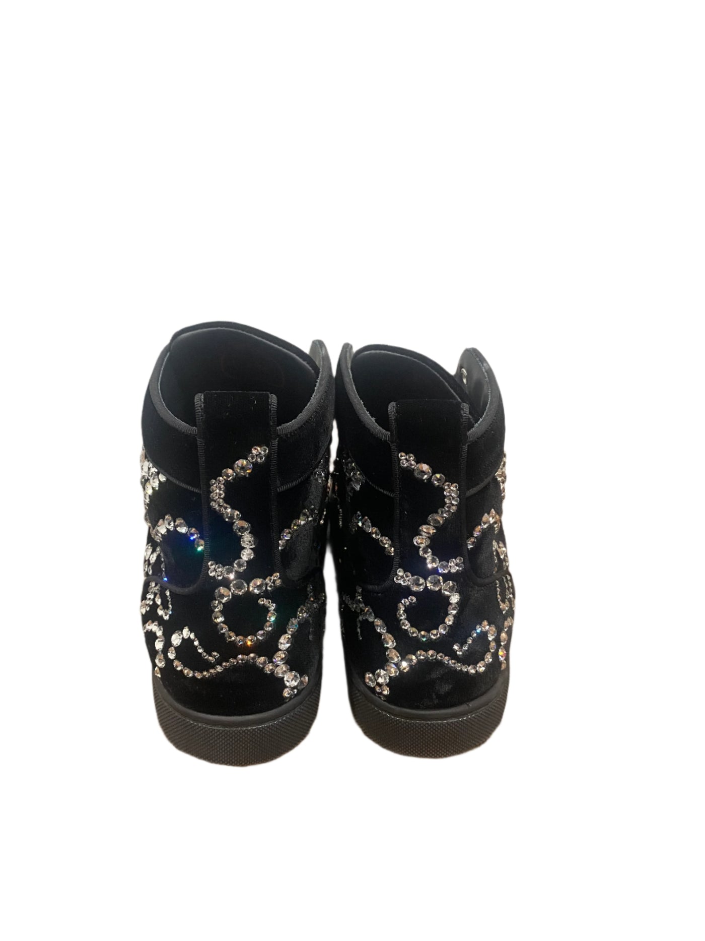 Christian Louboutin Octolouis Strass High Top Sneakers