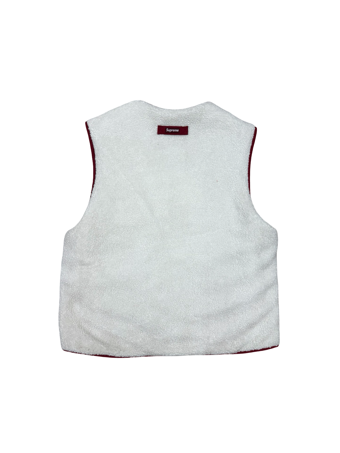 Supreme x Nike Reversible Nylon Sherpa Vest