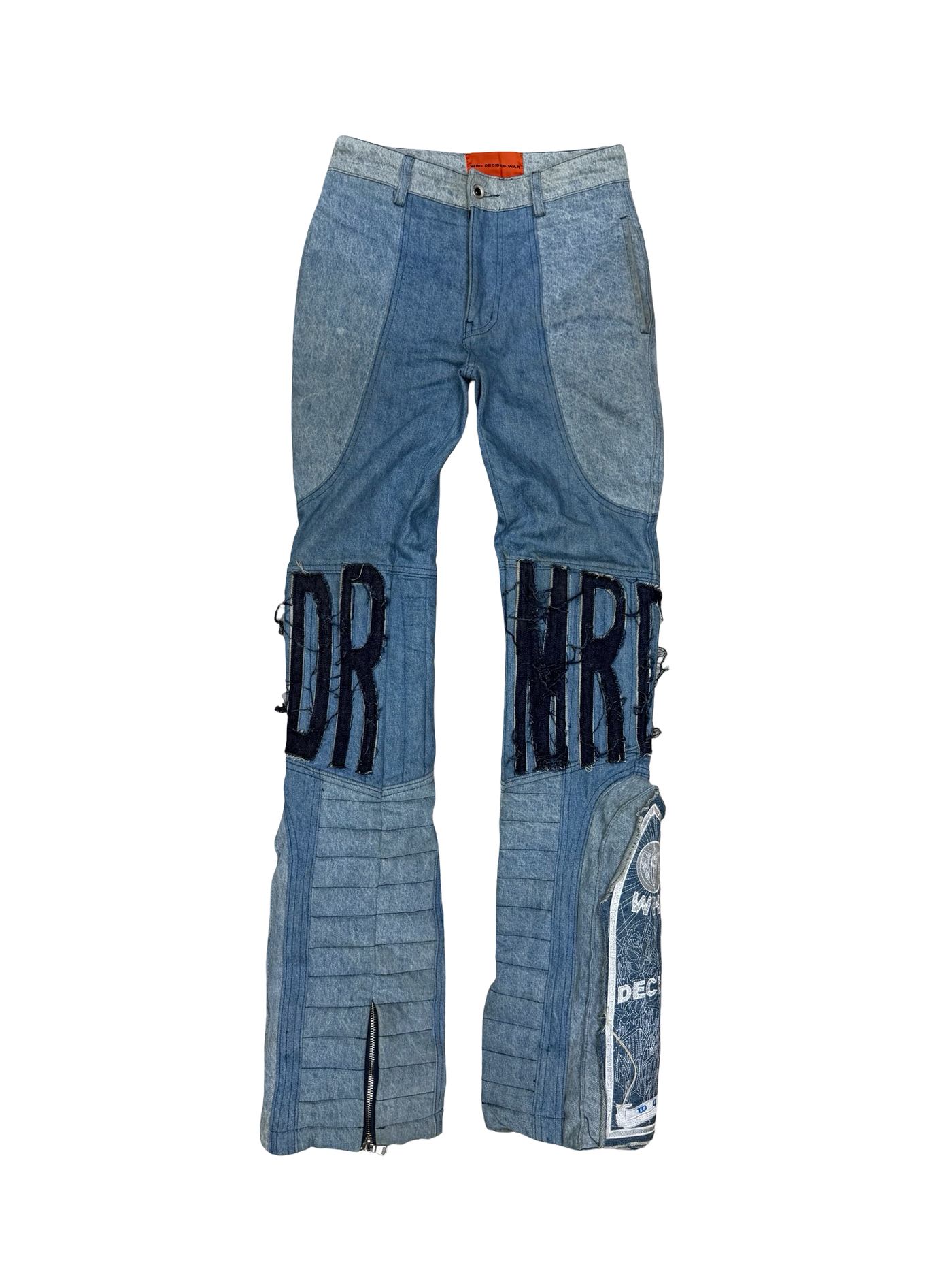 Who Decides War MRDR Moto Denim Jeans Indigo
