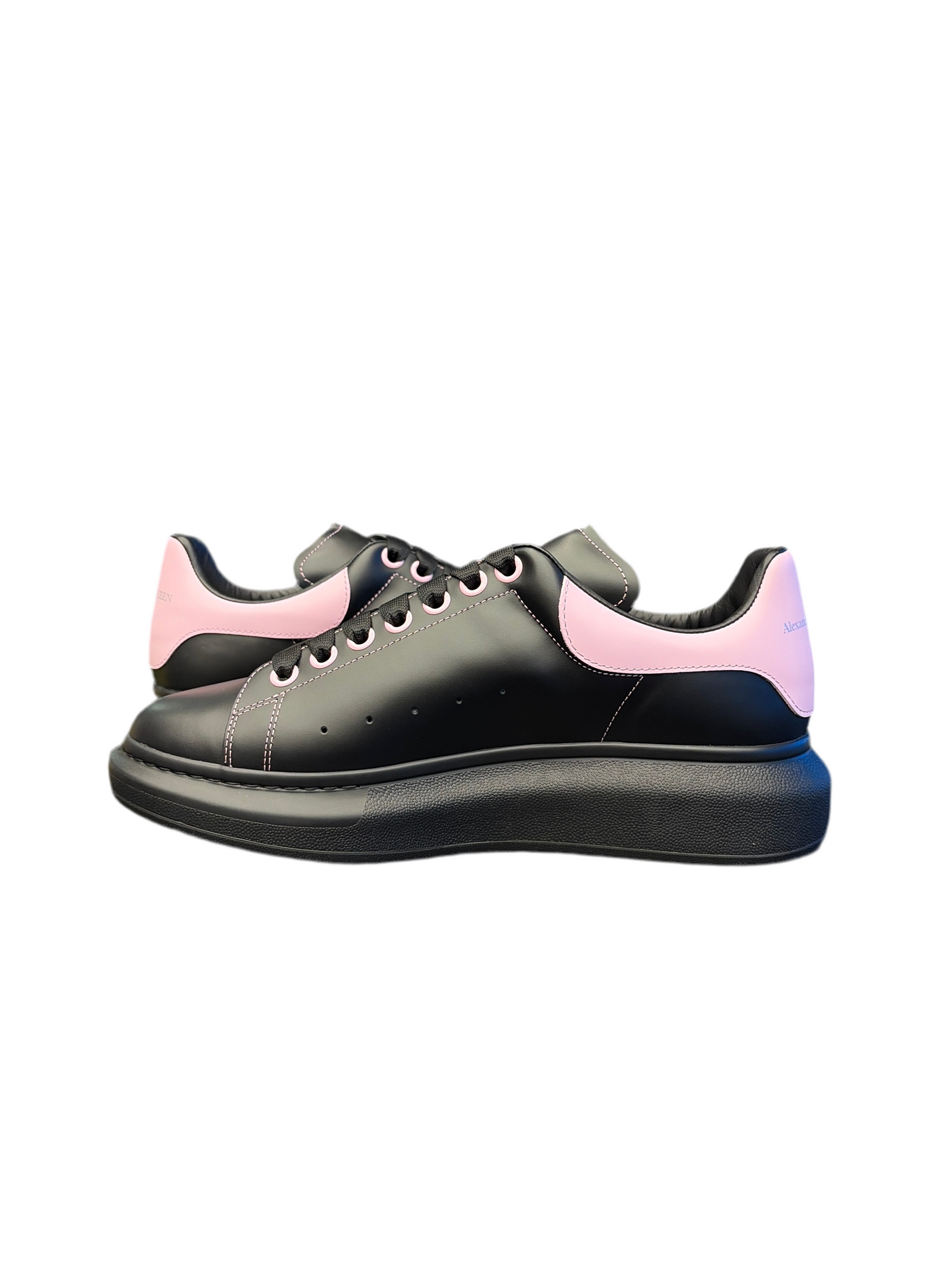Alexander McQueen Oversized Sneaker Black Ice Pink