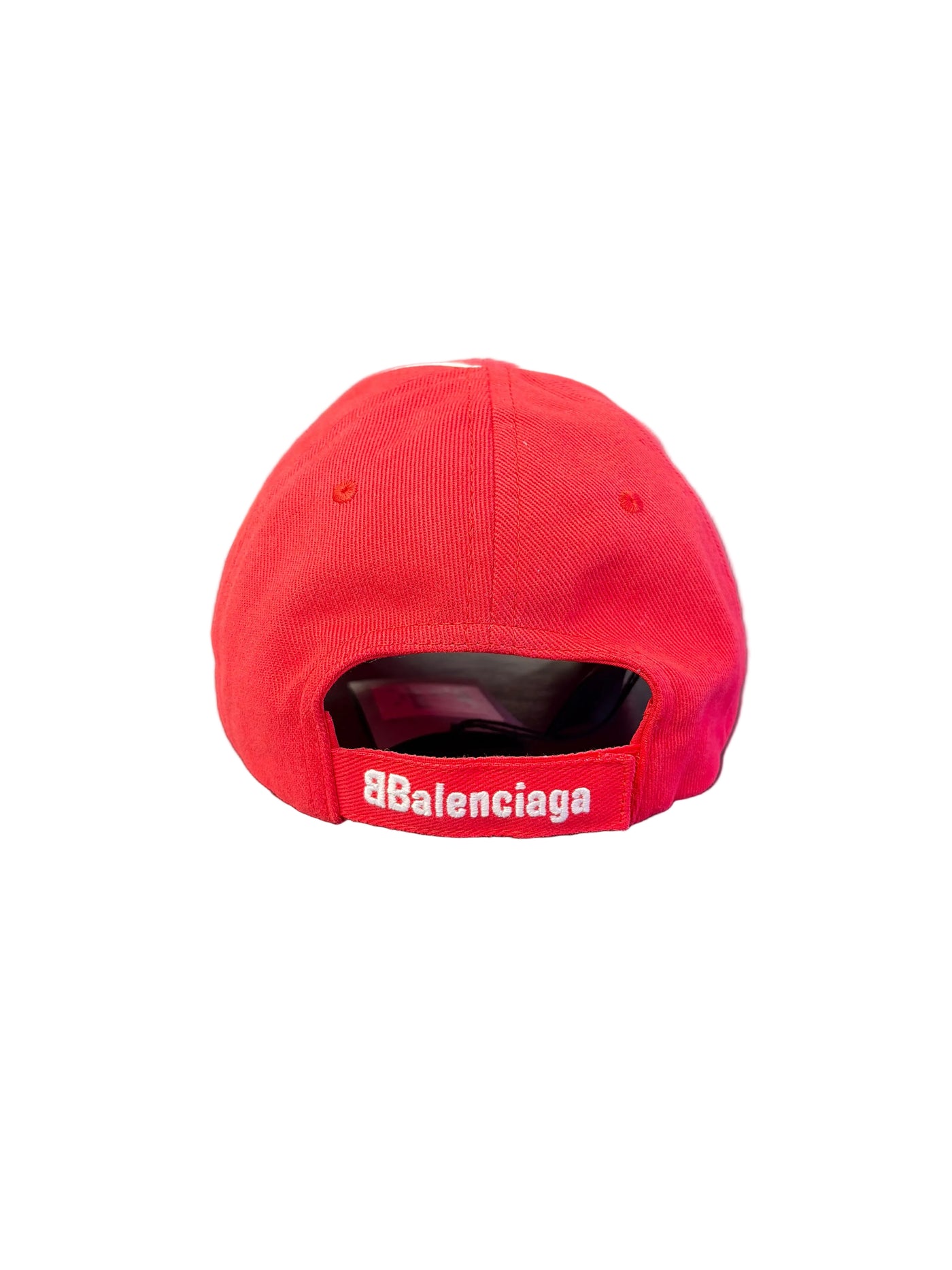 Balenciaga Paris Soccer Cap Red