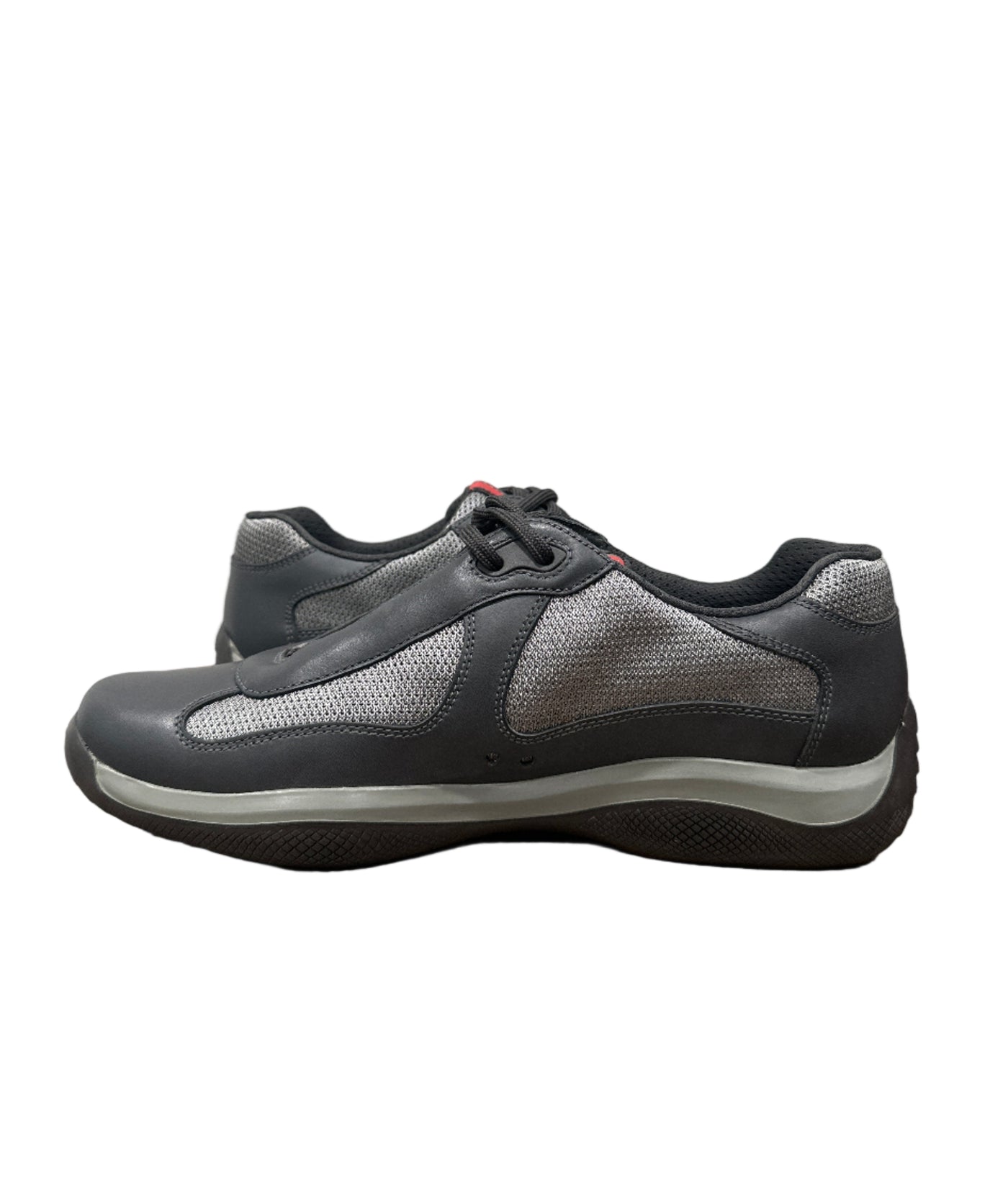 Prada Americas Cup Sneakers Dark Grey