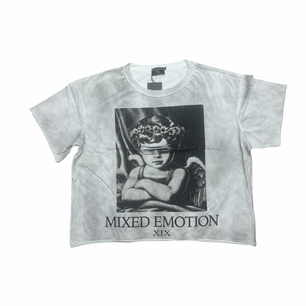 Mixed Emotion brand "XIX" Oversized Graphic T-shirt