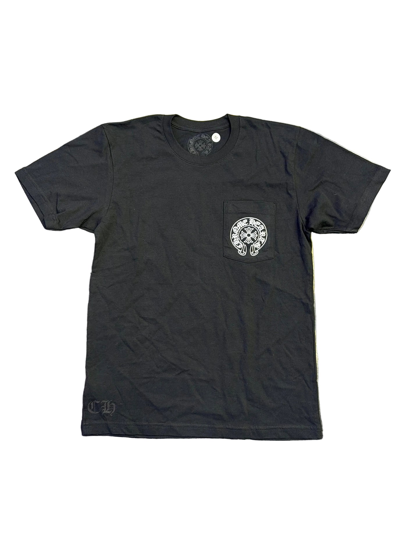 Chrome Hearts Miami Exclusive Horseshoe Logo S/S T-Shirt Black
