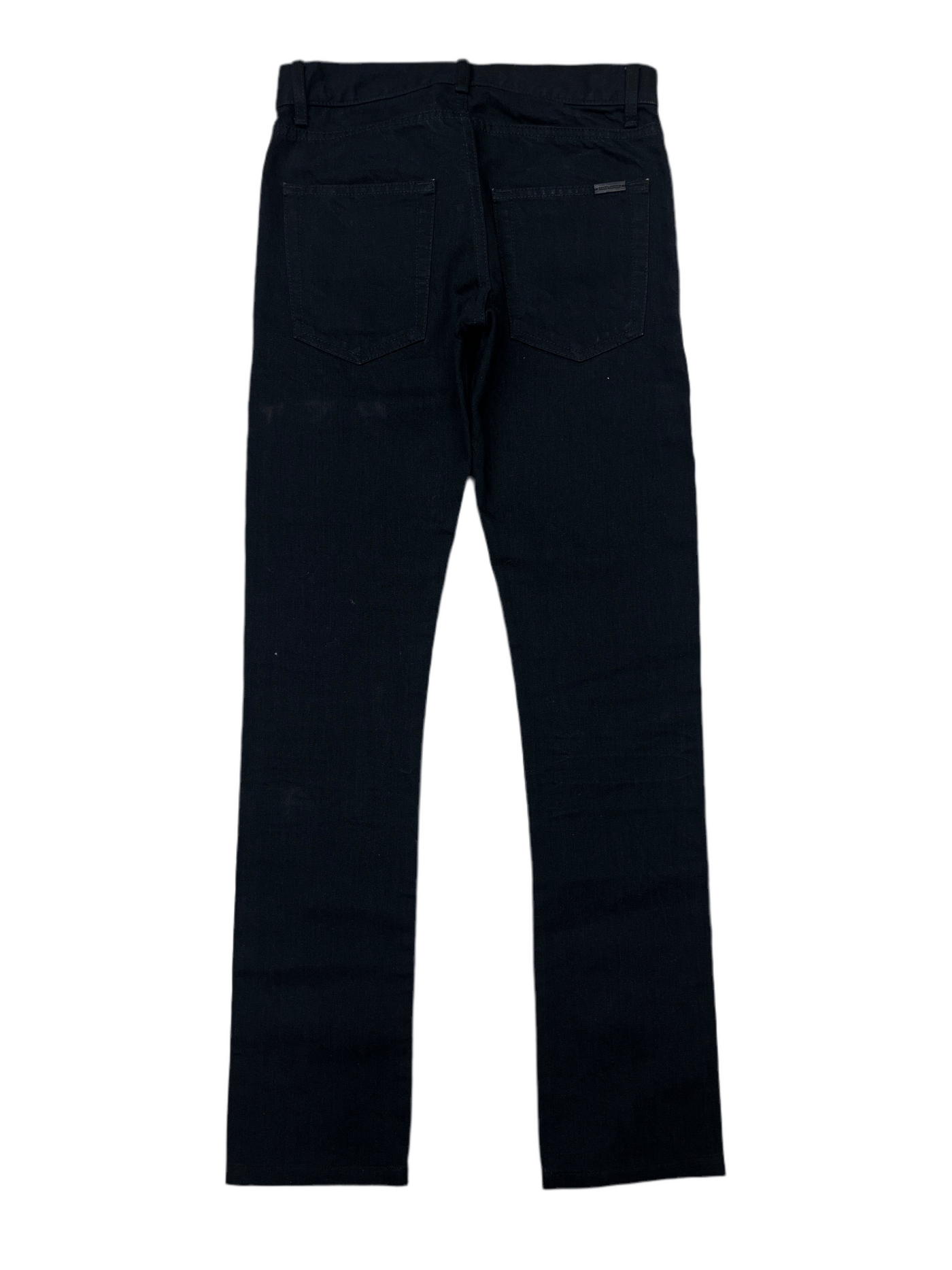 Saint Laurent Straight Leg Jeans Black