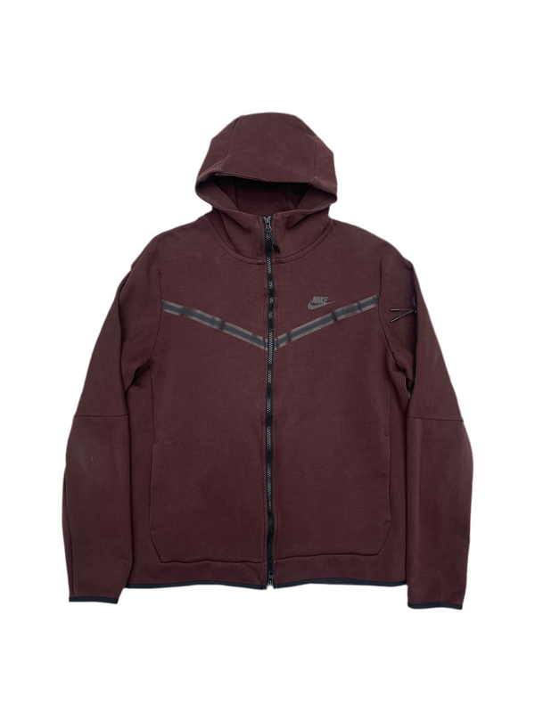 Nike Sportswear Tech Fleece Hoodie Burgundy