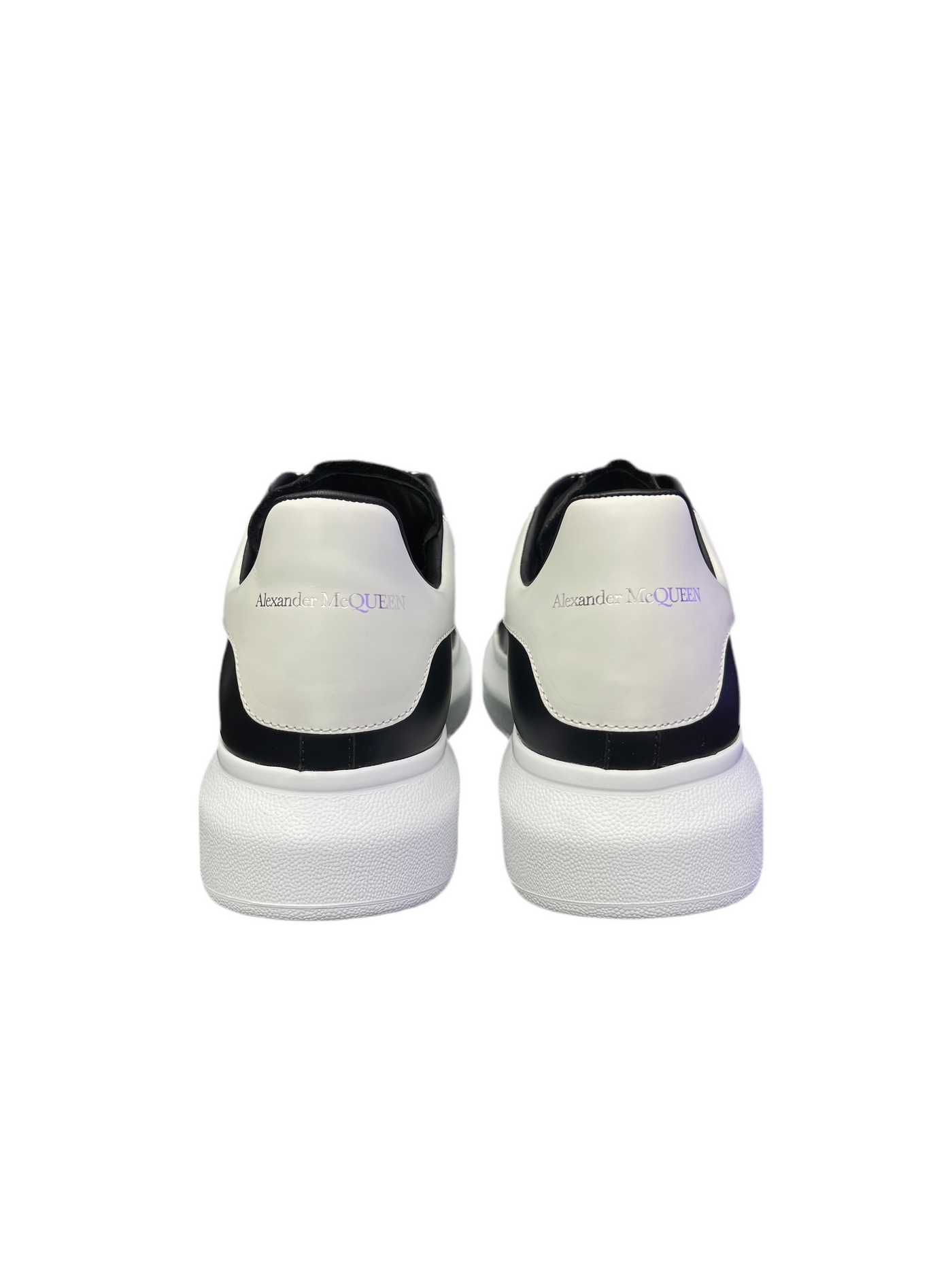 Alexander McQueen Oversized Low Black White