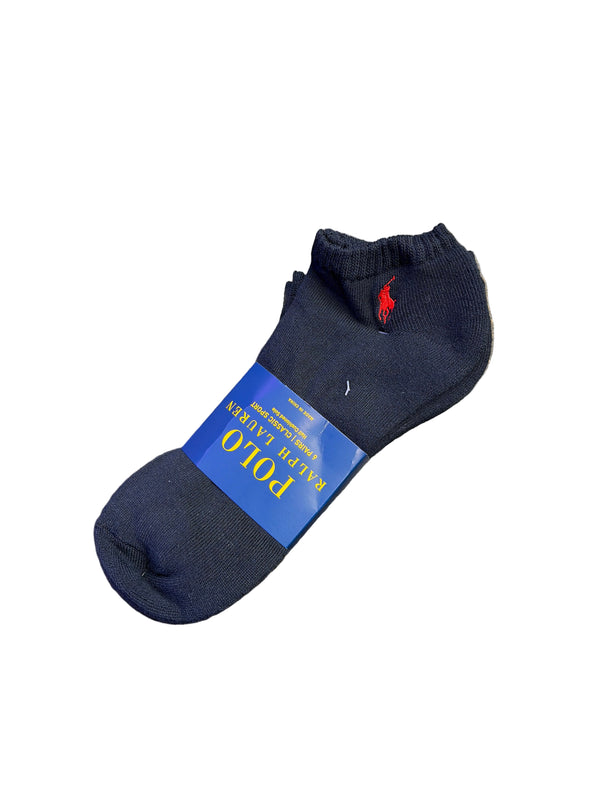 Polo Classic Sport Ankle Socks Navy 6 Pack