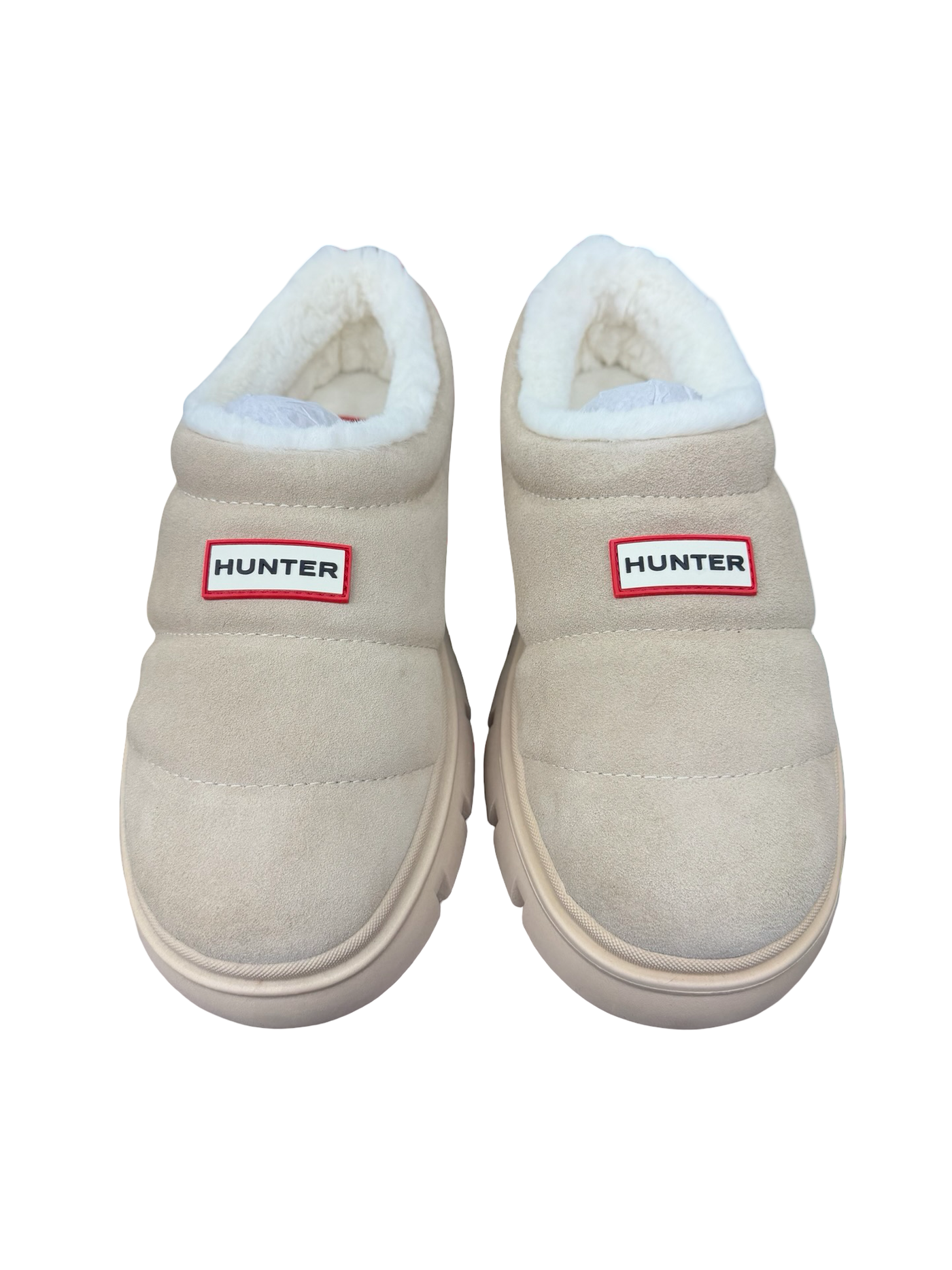 WMNS Hunter Madison Slip-On Mules Light Natural