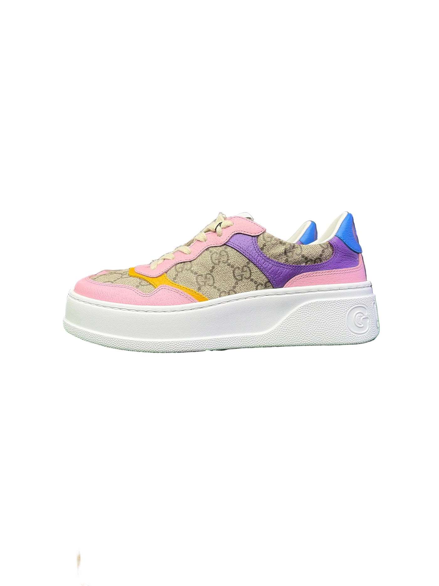 WMNS Gucci GG Supreme Sneaker Beige Multicolor